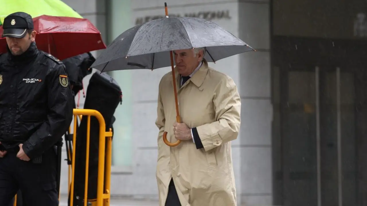 Imaxe de arquivo de B&aacute;rcenas xunto &aacute; Audiencia Nacional. (Foto: Eduardo Parra / Europa Press)