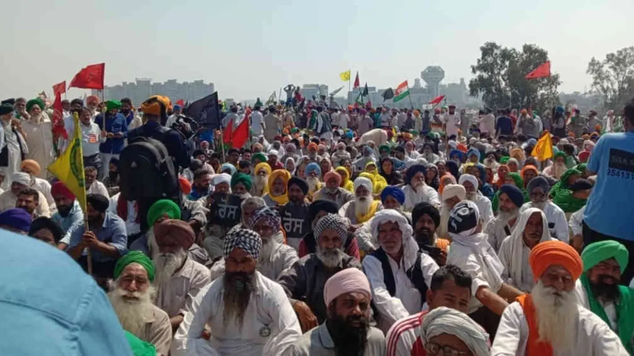 Protestas do campesi&ntilde;ado na India (Harinder Kaur)