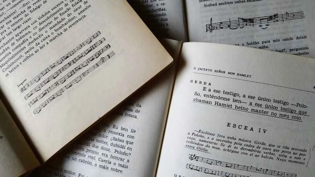 Cunqueiro introduzia pequenos pentagramas nos seus livros.