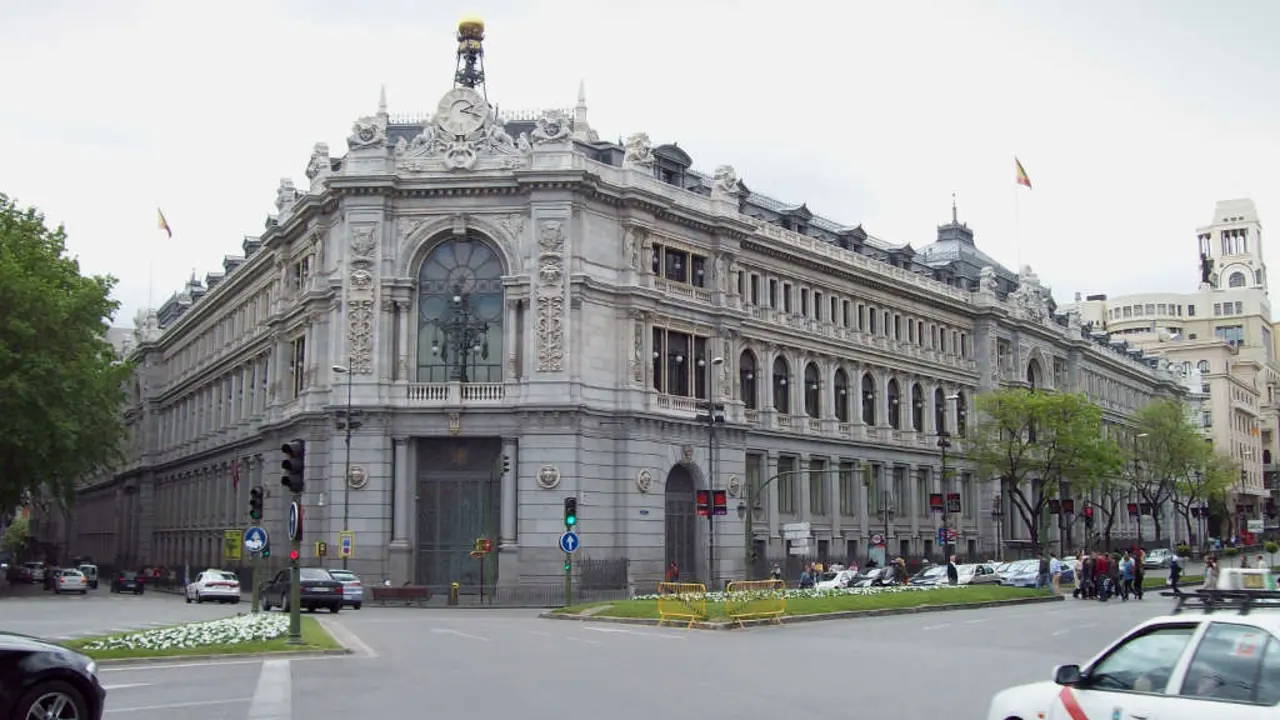 Banco de Espa&ntilde;a nunha imaxe de arquivo. (Foto: Wikipedia)