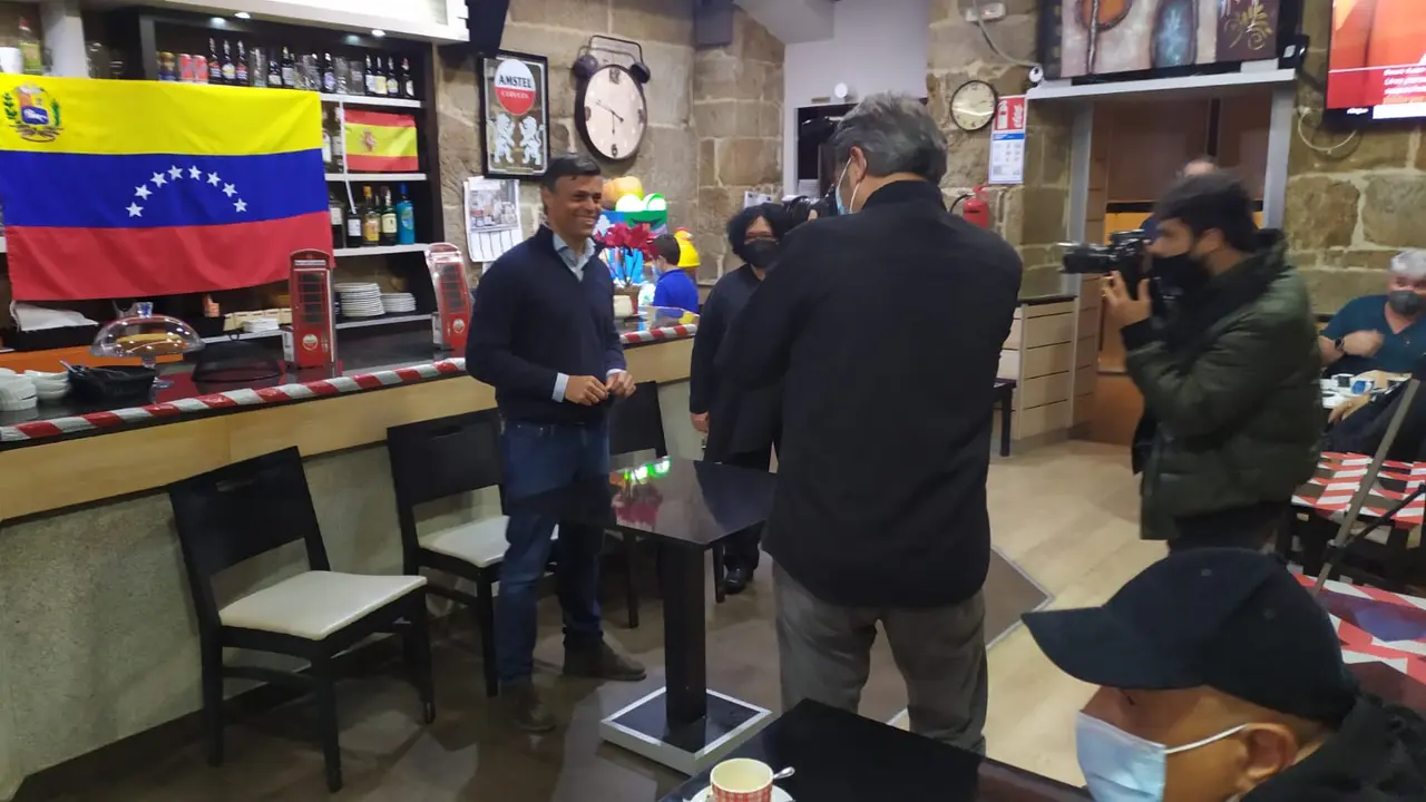Leopoldo L&oacute;pez en Celanova