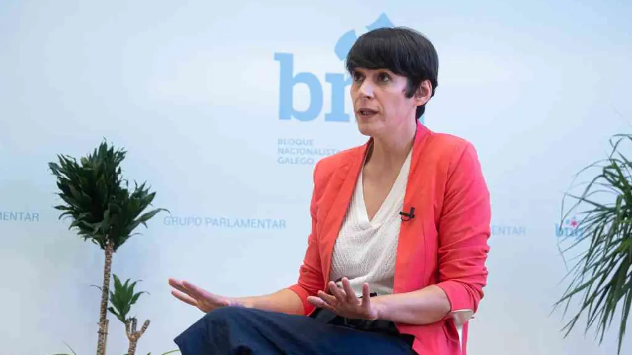 A portavoz nacional do BNG, Ana Pont&oacute;n (Foto: Arxina)