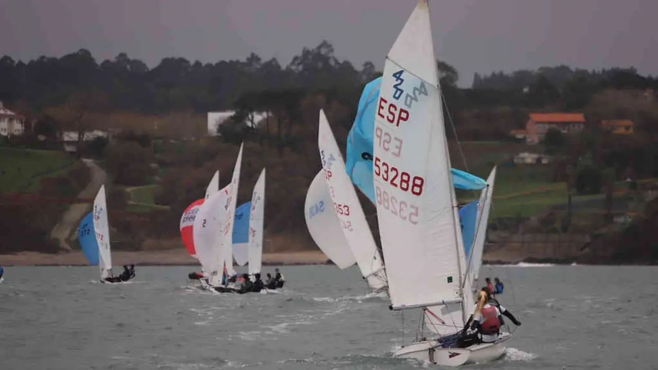 Campionato galego da clase 420 Trofeo Comodoro en 2020.(Semana Abanca)