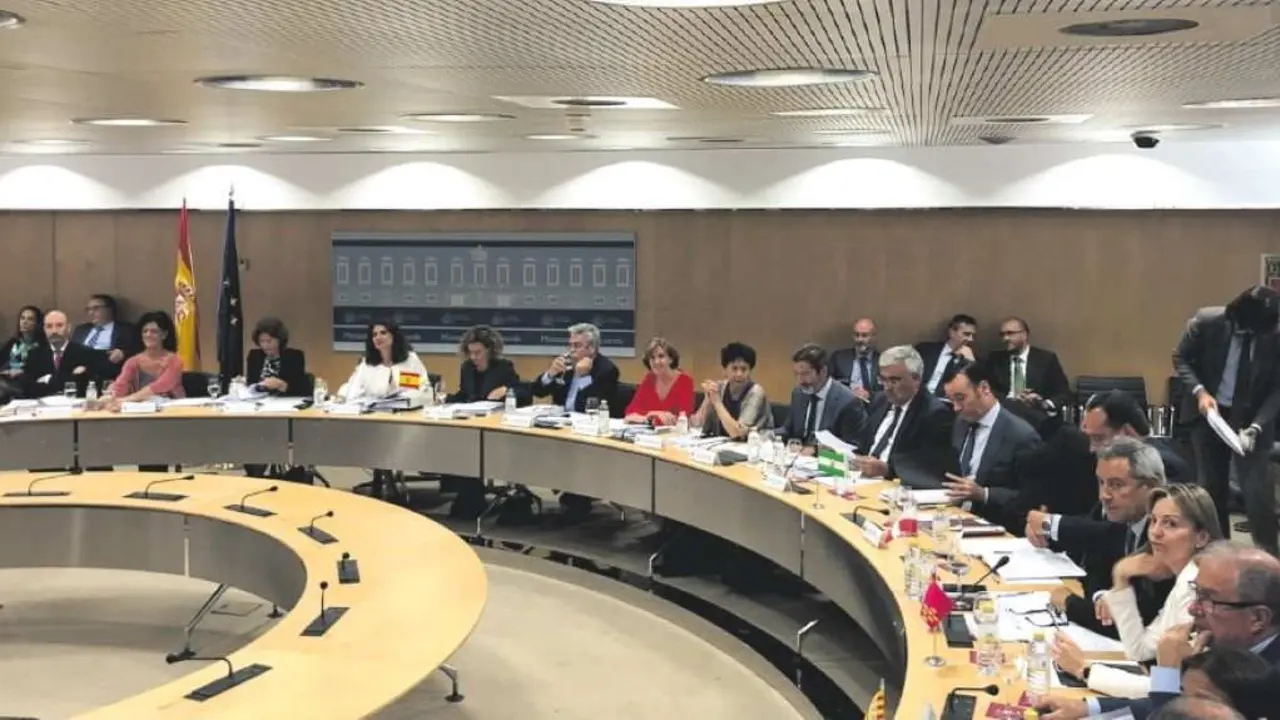 Xuntanza do Consello de Pol&iacute;tica Econ&oacute;mica e Fiscal en Madrid, nunha imaxe de arquivo. (Foto: Rexi&oacute;n de Murcia) #financiamento #recadaci&oacute;n #galiza
