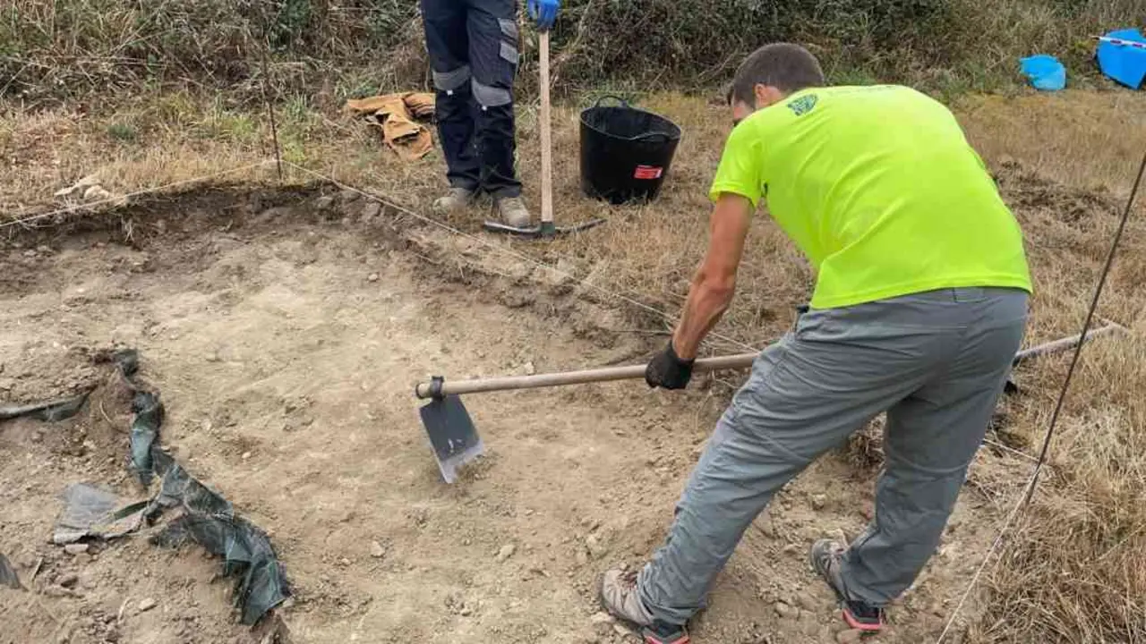 Escavaci&oacute;ns en Sober (Imaxe: Xunta da Galiza)