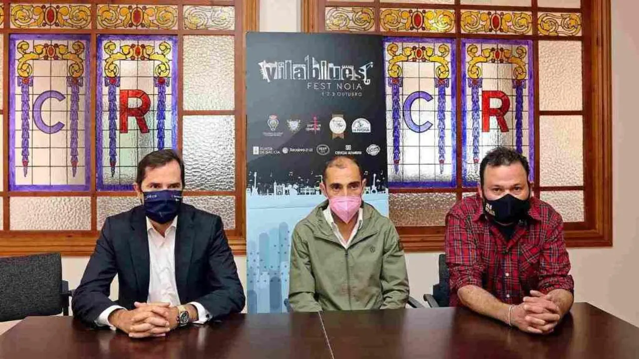Presentaci&oacute;n do festival, esta sexta feira, en Noia. (Foto: Xunta da Galiza)