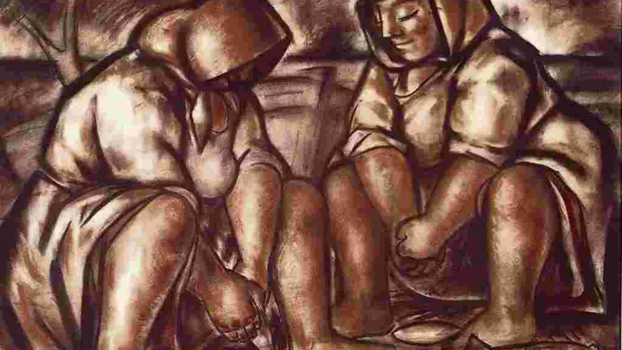 Cadro de Manuel Torres, &lsquo;As Peixeiras&rsquo; (Imaxe: A Fundaci&oacute;n)