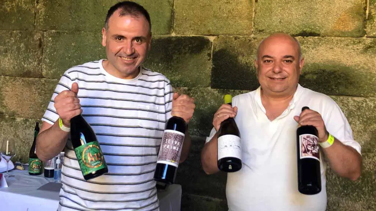 Marti&ntilde;o Santos e Xos&eacute; Gont&aacute; (Imaxe: N&oacute;s Diario)