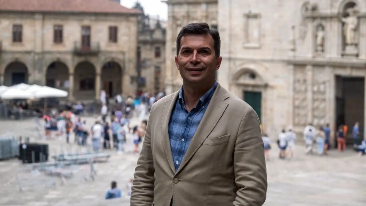 O economista Gonzalo Caballero aspira a revalidar no liderado do Partido Socialista. (Foto: Arxina)