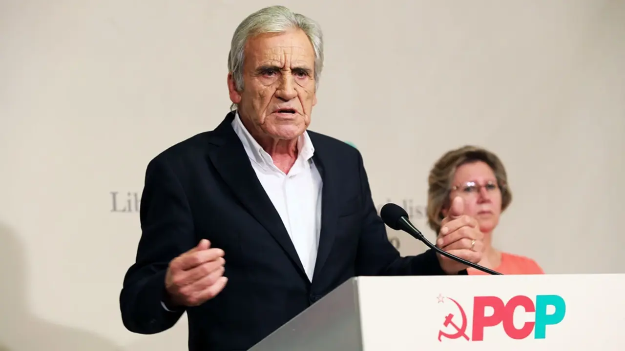 Jer&oacute;nimo de Sousa, secretario xeral do Partido Comunsita Portugu&ecirc;s. (Foto: N&oacute;s Diario)