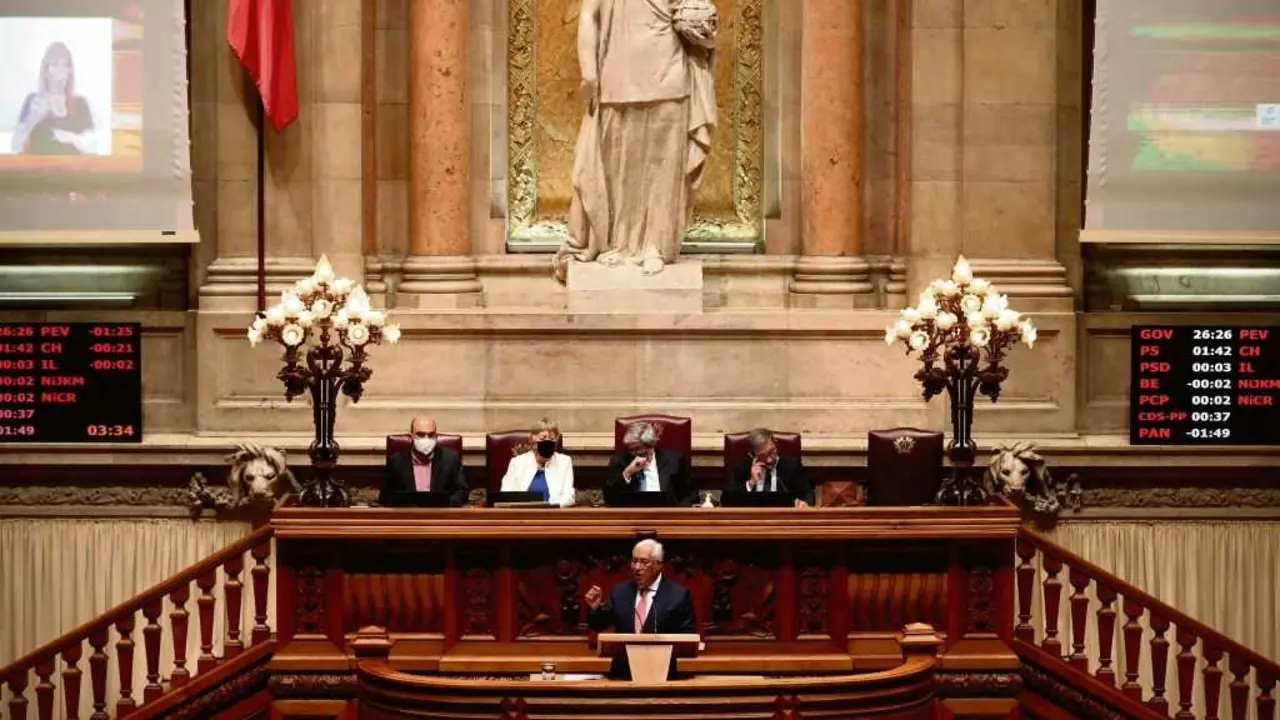 Sesi&oacute;n de control parlamentario da Asemblea da Rep&uacute;blica. (Foto: Europa Press) #portugal #costas #elecci&oacute;ns