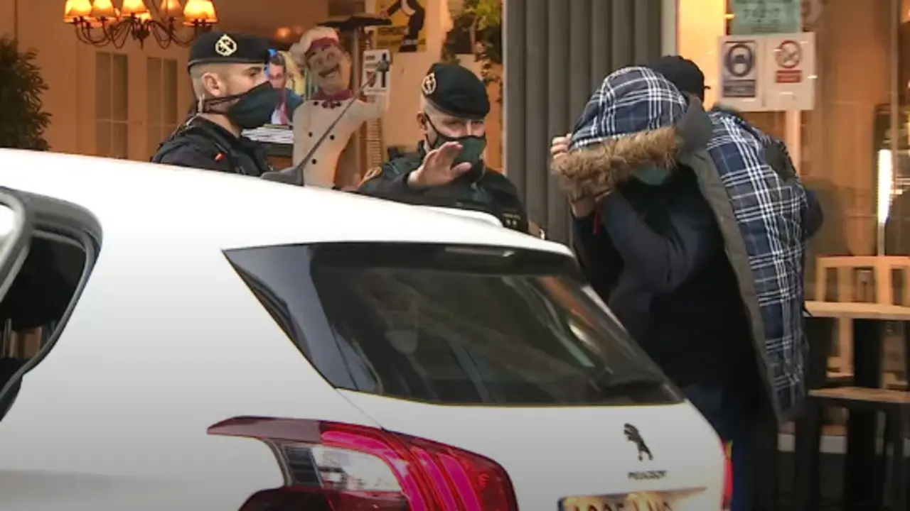 Momento da detenci&oacute;n (TVG)