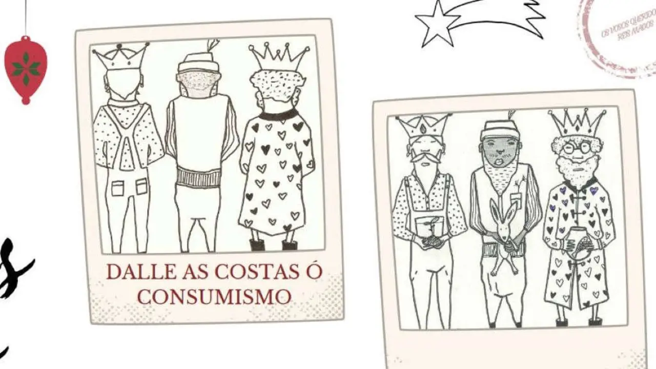 Carta a uns reis magos de costas ao consumismo. (Foto: Adega)