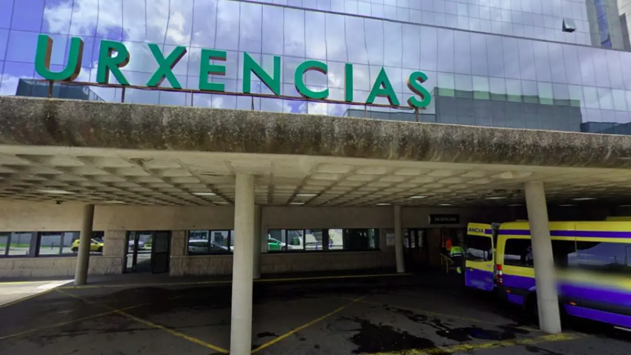 Urxencias do CHUS, en Compostela. (Foto: N&oacute;s Diario)
