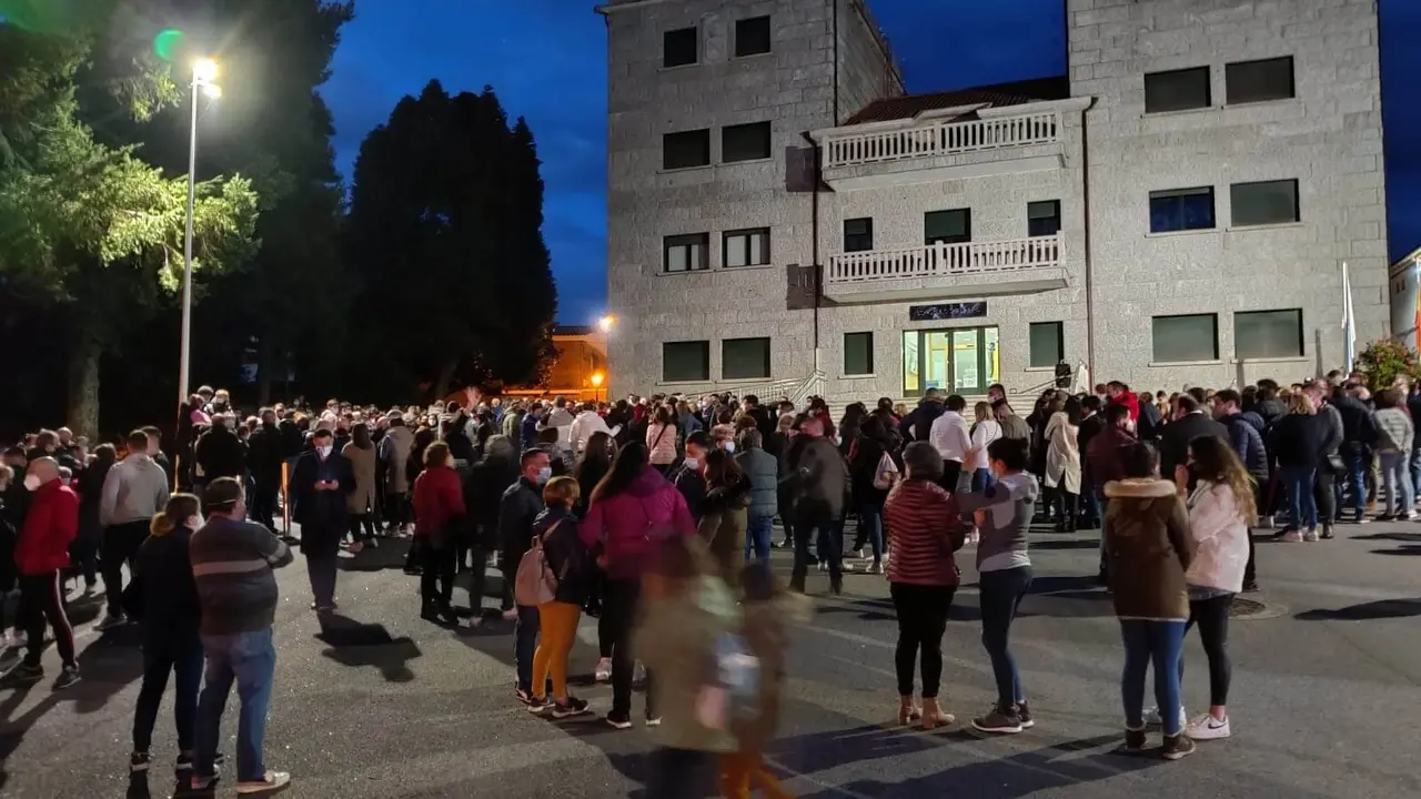 Concentraci&oacute;n en repulsa polo feminicidio ocorrido en Barro. (Foto: Europa Press)