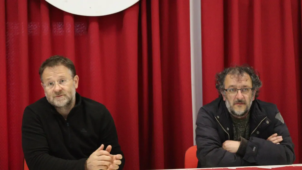 Paulo Carril e Manuel Anxo Grandal. (Foto: N&oacute;s Diario)