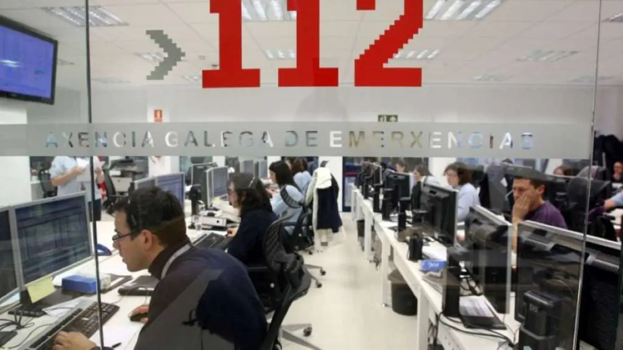 Centro de atenci&oacute;n de emerxencias do 112 Galiza. (Foto: Xunta da Galiza)