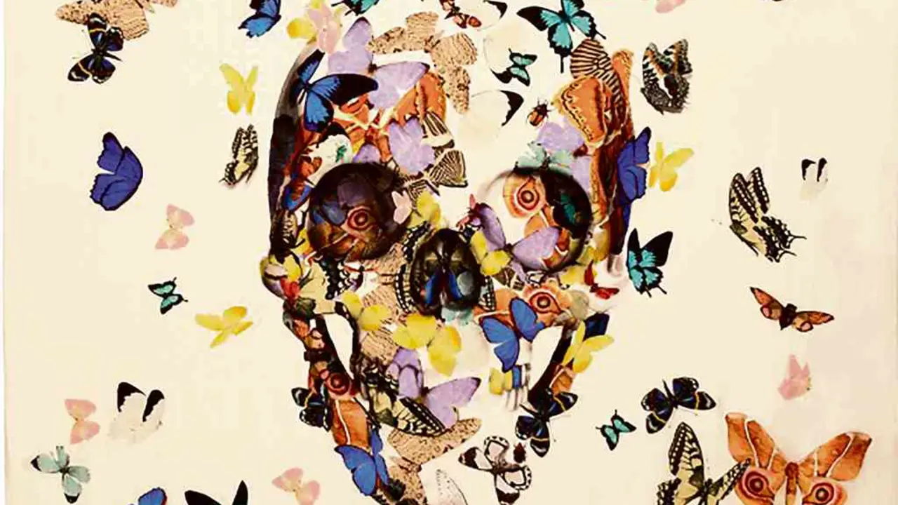 Damien Hirst / Alexander McQueen, 'Jacob's Ladder Silk Scarf', 2013.