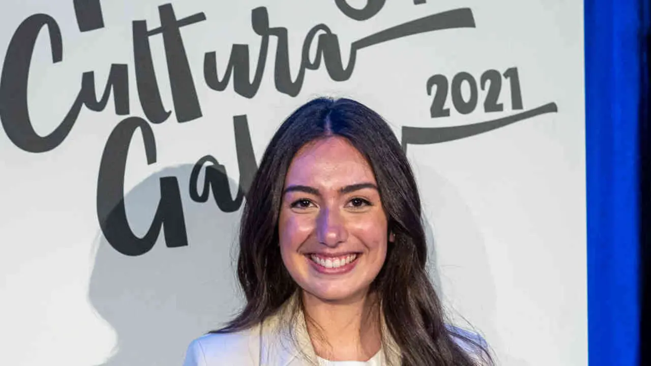 Esther Est&eacute;vez, este s&aacute;bado na gala do Premios da Cultura Galega. (Foto: N&oacute;s Diario)