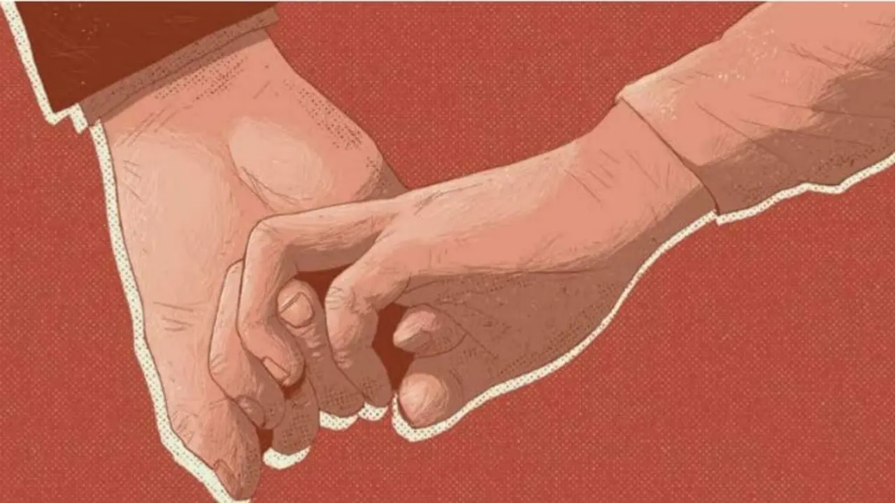 Cando nos collemos da man antepo&ntilde;emos a liberdade ao medo. (Ilustraci&oacute;n: &Aacute;lex Rozados)