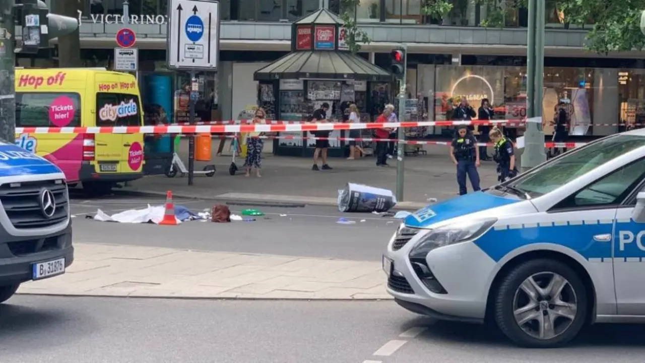 Lugar do incidente desta cuarta feira. (Foto: Bild)
