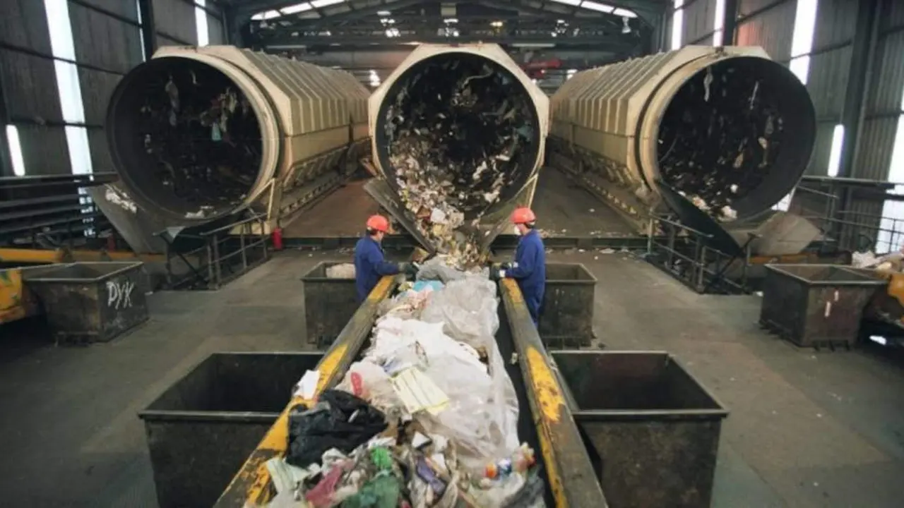 Planta de reciclaxe de Sogama. (Foto: Sogama).