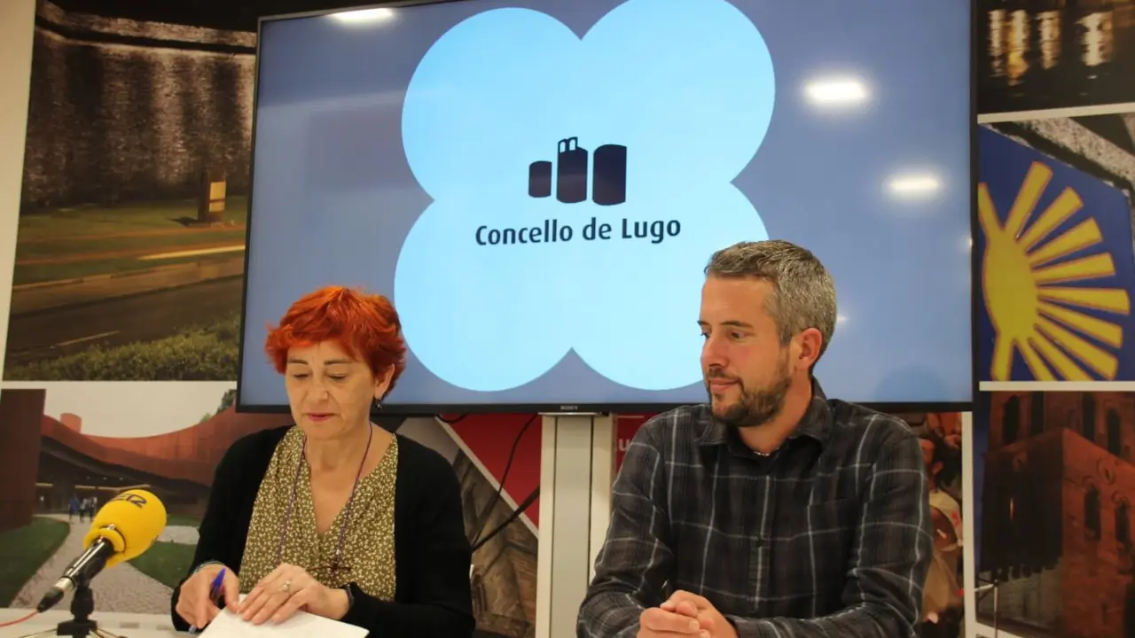 Maite Ferreiro e Rub&eacute;n Arroxo. (Foto: N&oacute;s Diario)