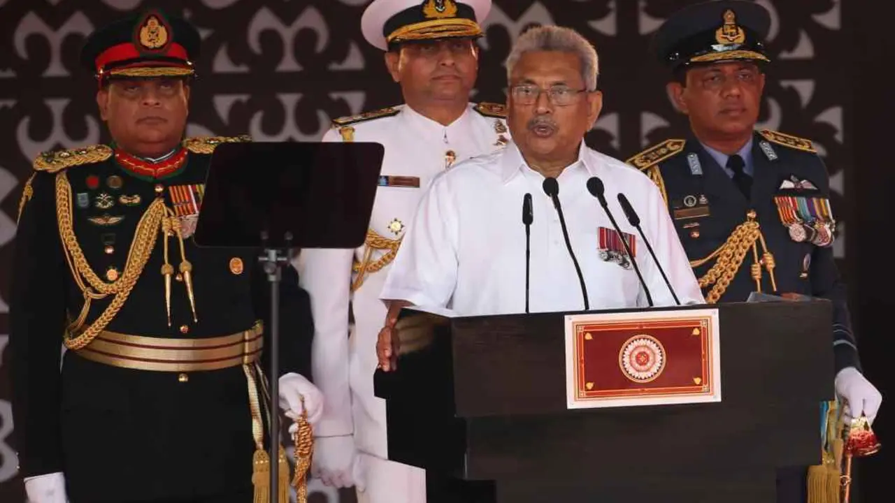 O presidente sa&iacute;nte de Sri Lanka, Gotabaya Rajapaksa. (Foto: Europa Press)