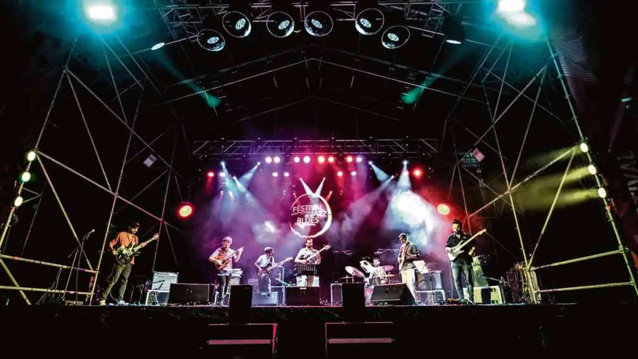 Th Guit Kune Do no Festival de Jazz e Blues de Pontevedra, na edici&oacute;n do pasado ano.