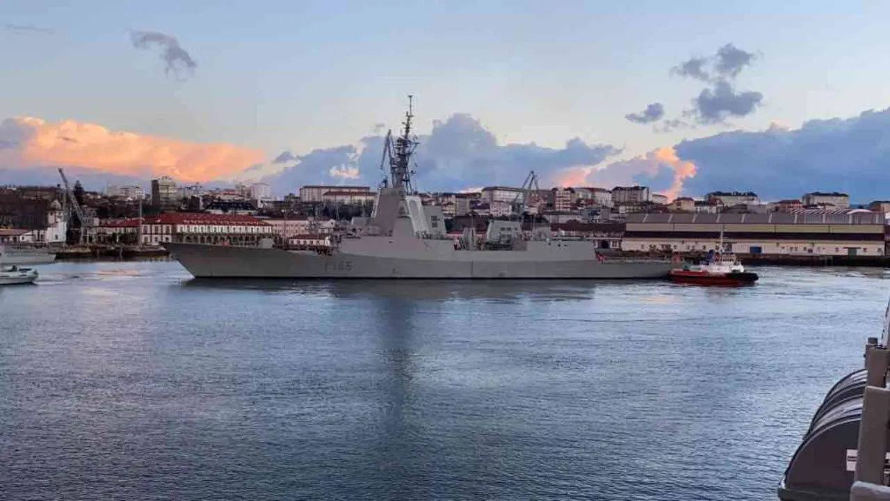 A fragata Crist&oacute;bal Col&oacute;n. (Foto: Ministerio de Defensa)