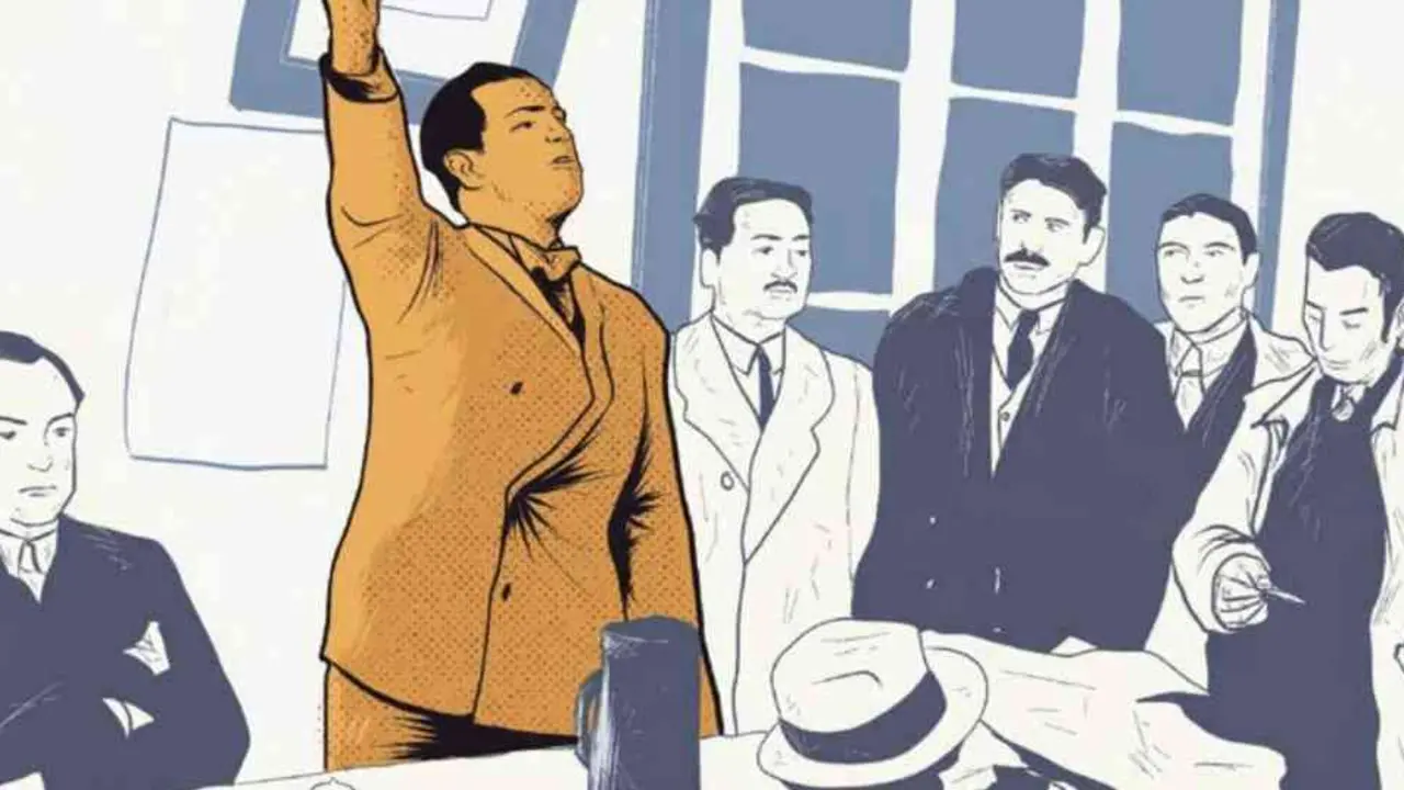 Alexandre B&oacute;veda fixo achegas fundamentais na facenda p&uacute;blica, a s&uacute;a principal &aacute;rea de co&ntilde;ecemento. (Ilustraci&oacute;n: &Aacute;lex Rozados)