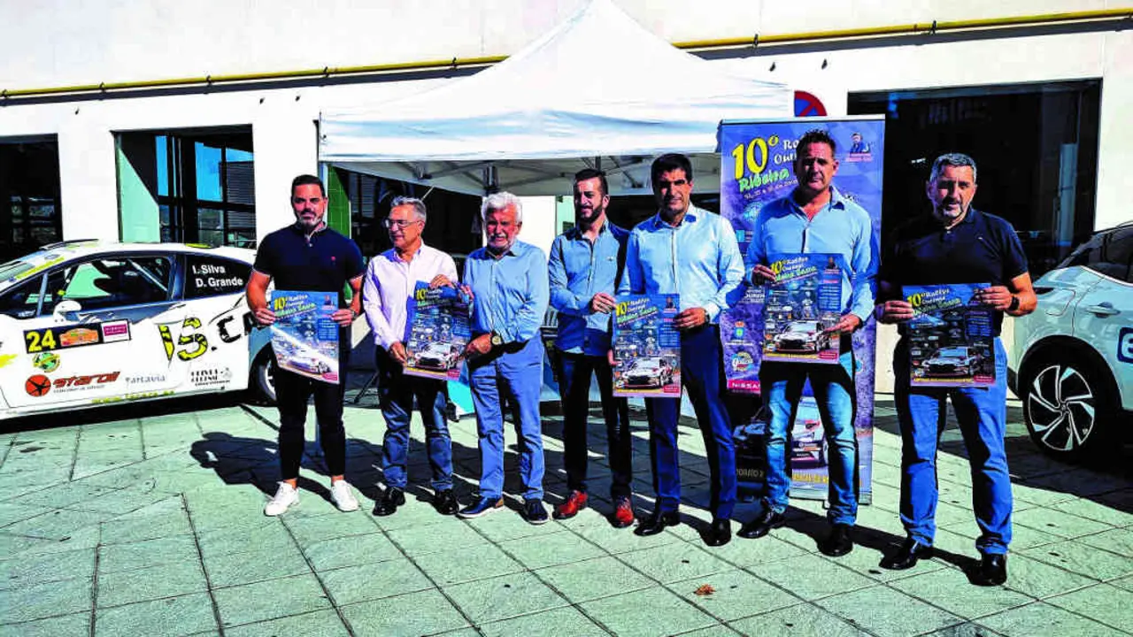 Presentaci&oacute;n do 10&ordm; Rally Ourense-Ribeira Sacra (Foto: N&oacute;s Diario).