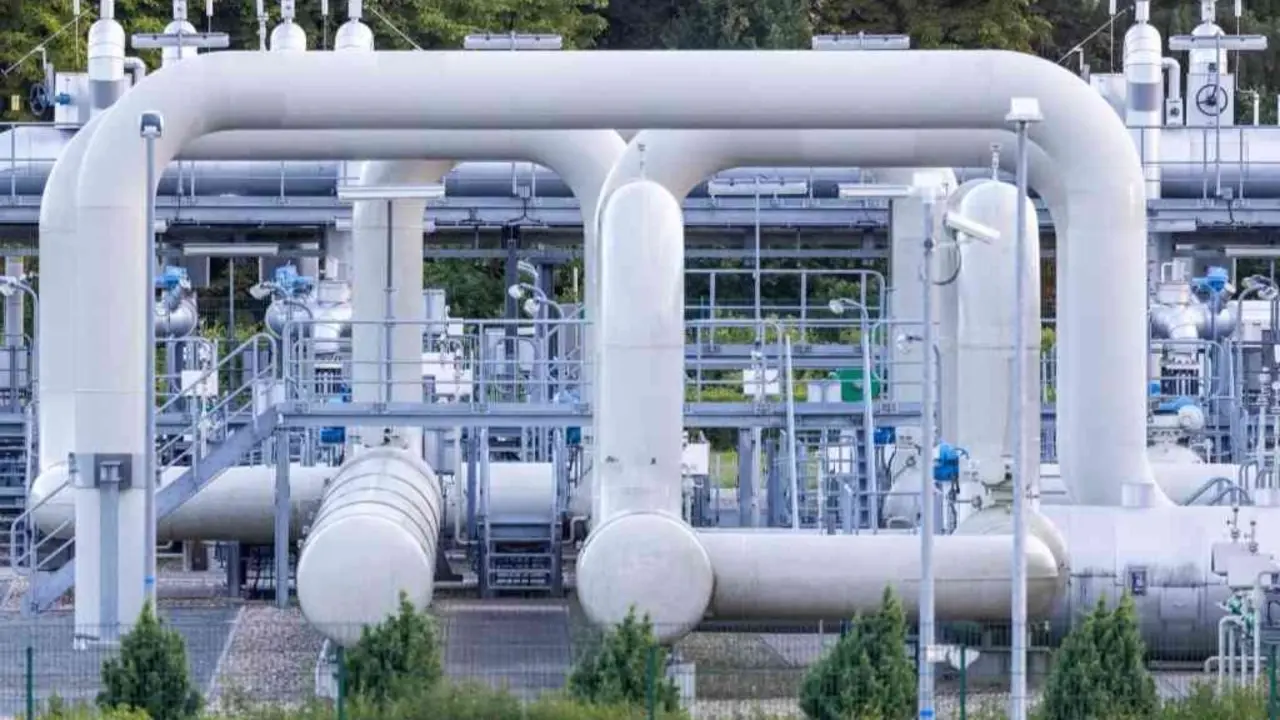 Sistema de canalizaci&oacute;ns do Nord Stream 1. (Foto: Europa Press)