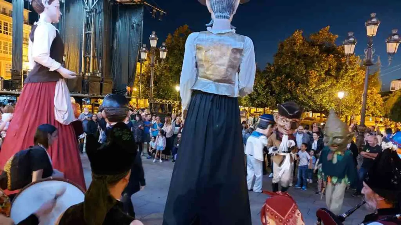 Primeira noite do San Froil&aacute;n. (Foto: Europa Press)