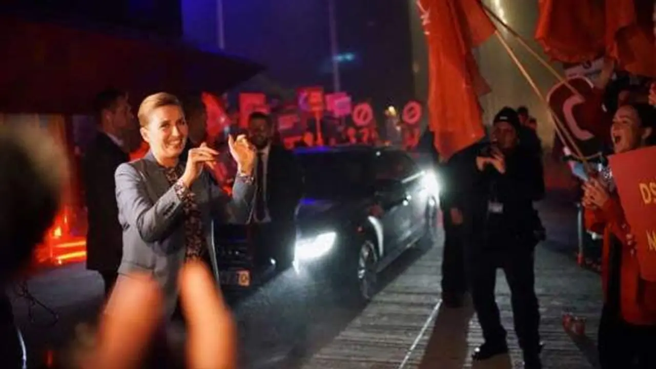 A socialdem&oacute;crata Mette Frederiksen (Foto: Thibault Savary/Le Pictorium Age / DPA).
