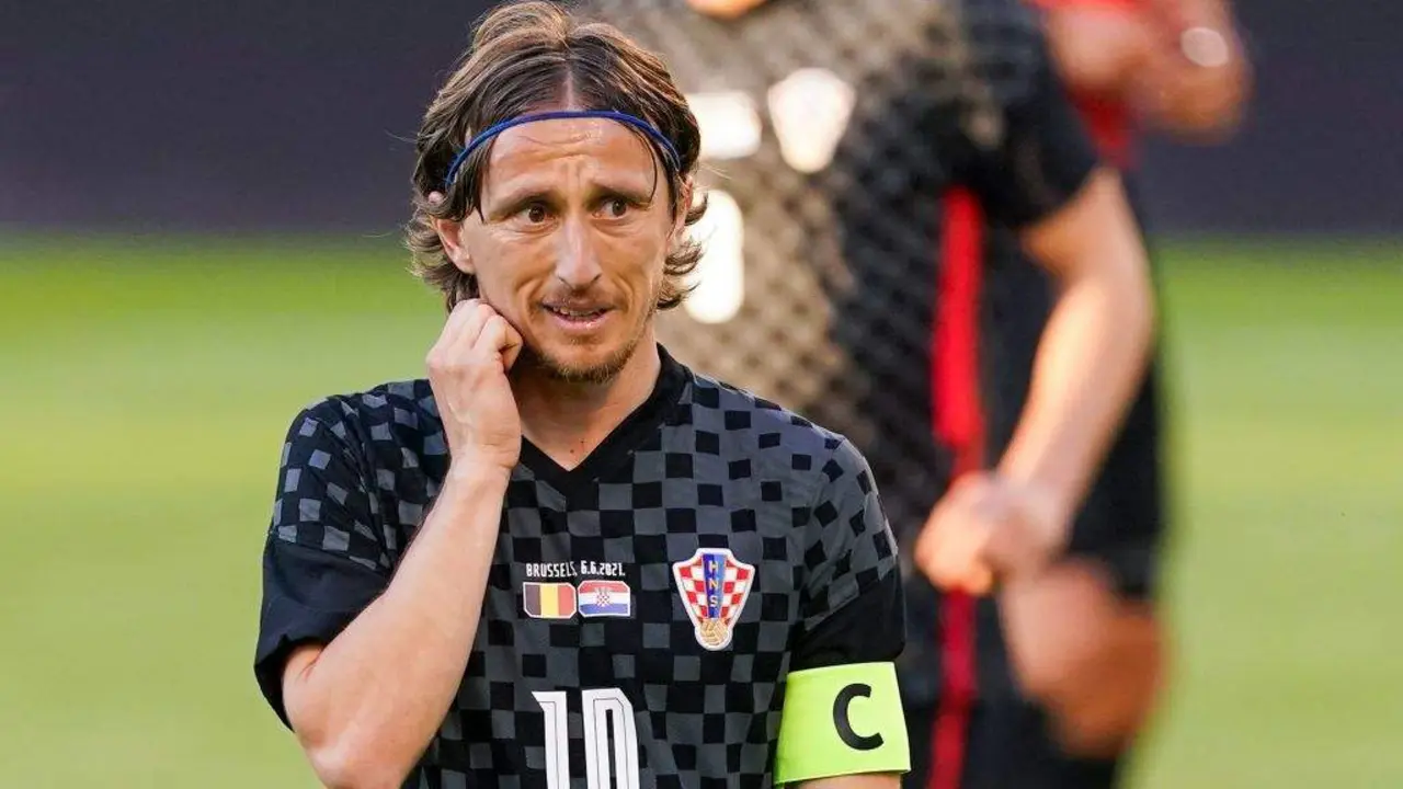 Luka Modric est&aacute; ante o seu '&uacute;ltimo baile' internacional. (Foto: EP).