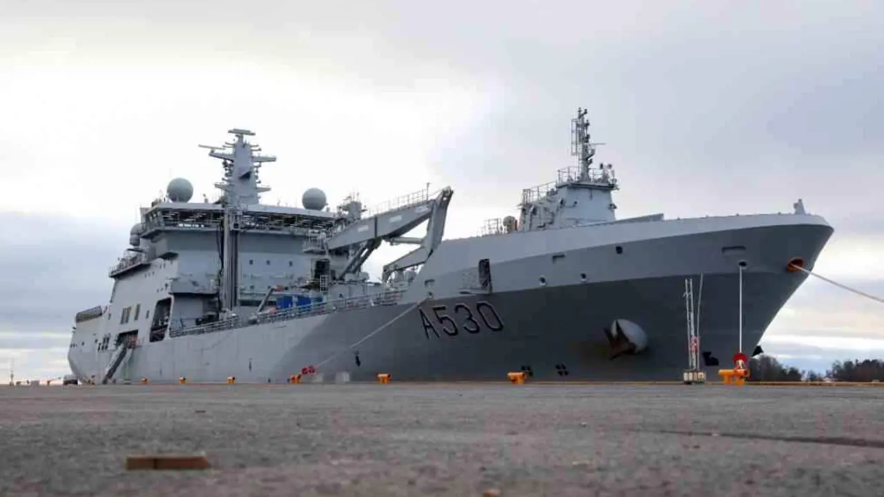 Fragata pertencente &aacute; OTAN. (Foto: Europa Press)
