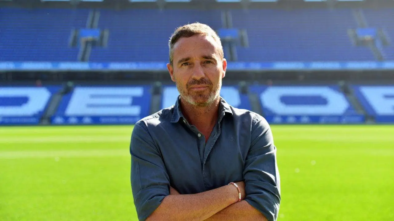 &Oacute;scar Cano &eacute; o t&eacute;cnico do D&eacute;por (Foto: RC Deportivo).
