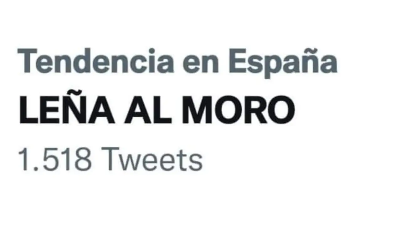 Captura do hashtag sendo tendencia no Estado espa&ntilde;ol (Foto: N&oacute;s Diario).