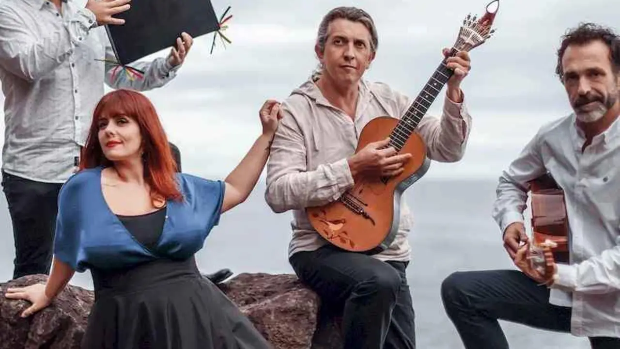 Mar & Ilha. De esquerda a dereita, Rui Silva, Sara Miguel, Jorge 'Canarinho' Silva e Marcos Fern&aacute;ndez.