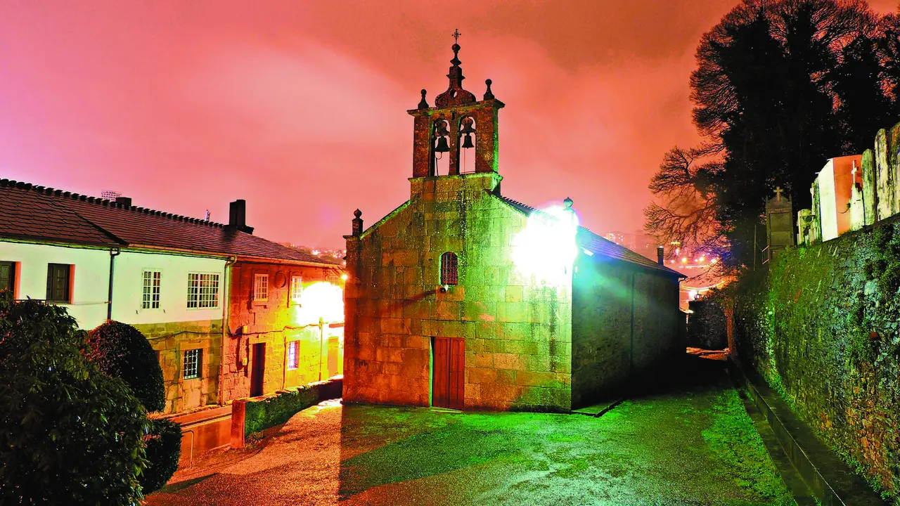 Conxunto monumental de San L&aacute;zaro, na zona vella de Lugo (Guido &Aacute;lvarez).