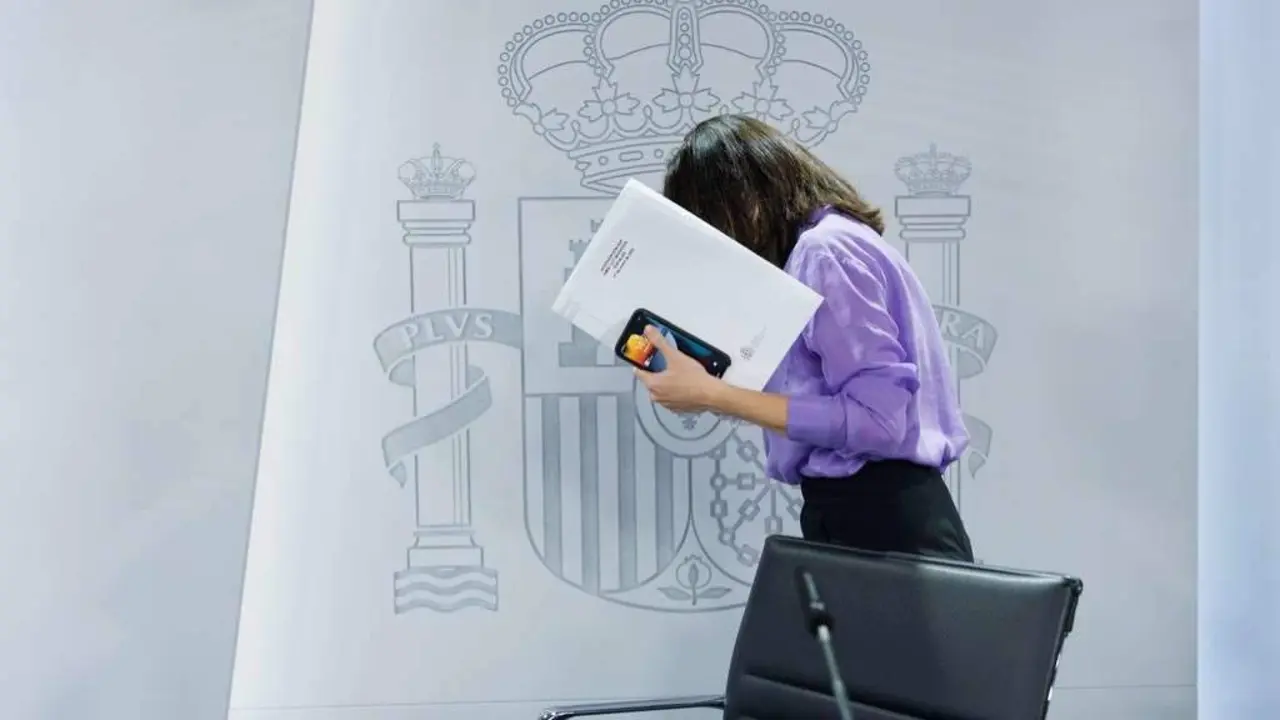 A ministra Ione Belarra presentou esta terza feira a lei. (Foto: Eduardo Parra / Europa Press)