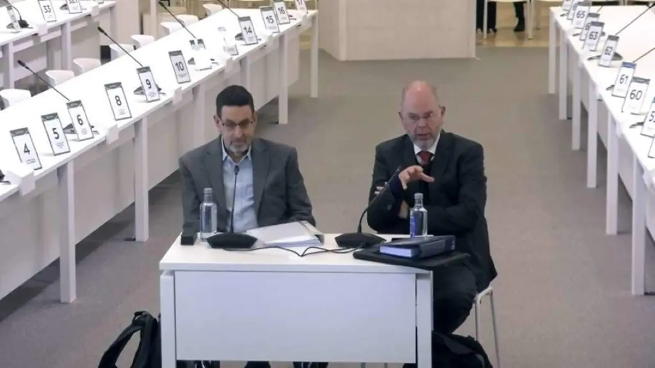 Os peritos que elaboraron o informe para a aseguradora de Renfe. (Foto: Europa Press)