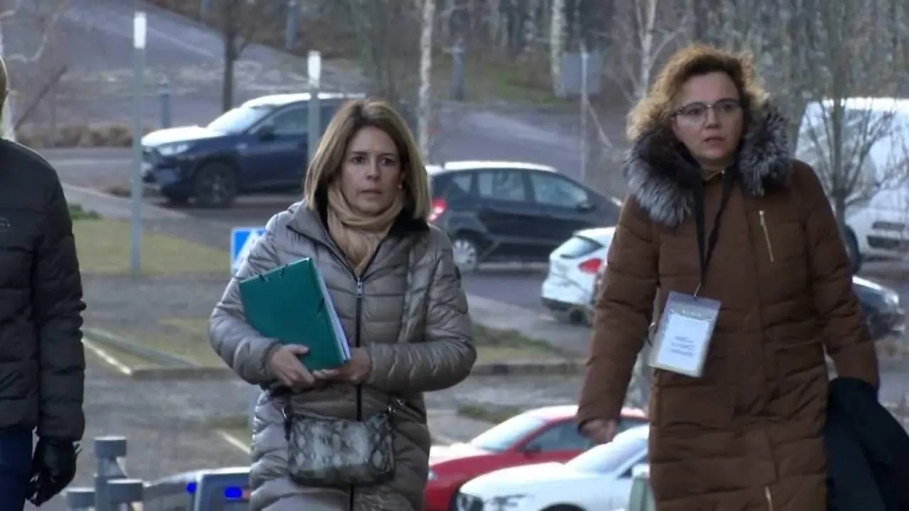 A directora xeral de seguridade, procesos e sistemas corporativos de Adif, Esther Mateo. (Foto: Europa Press)