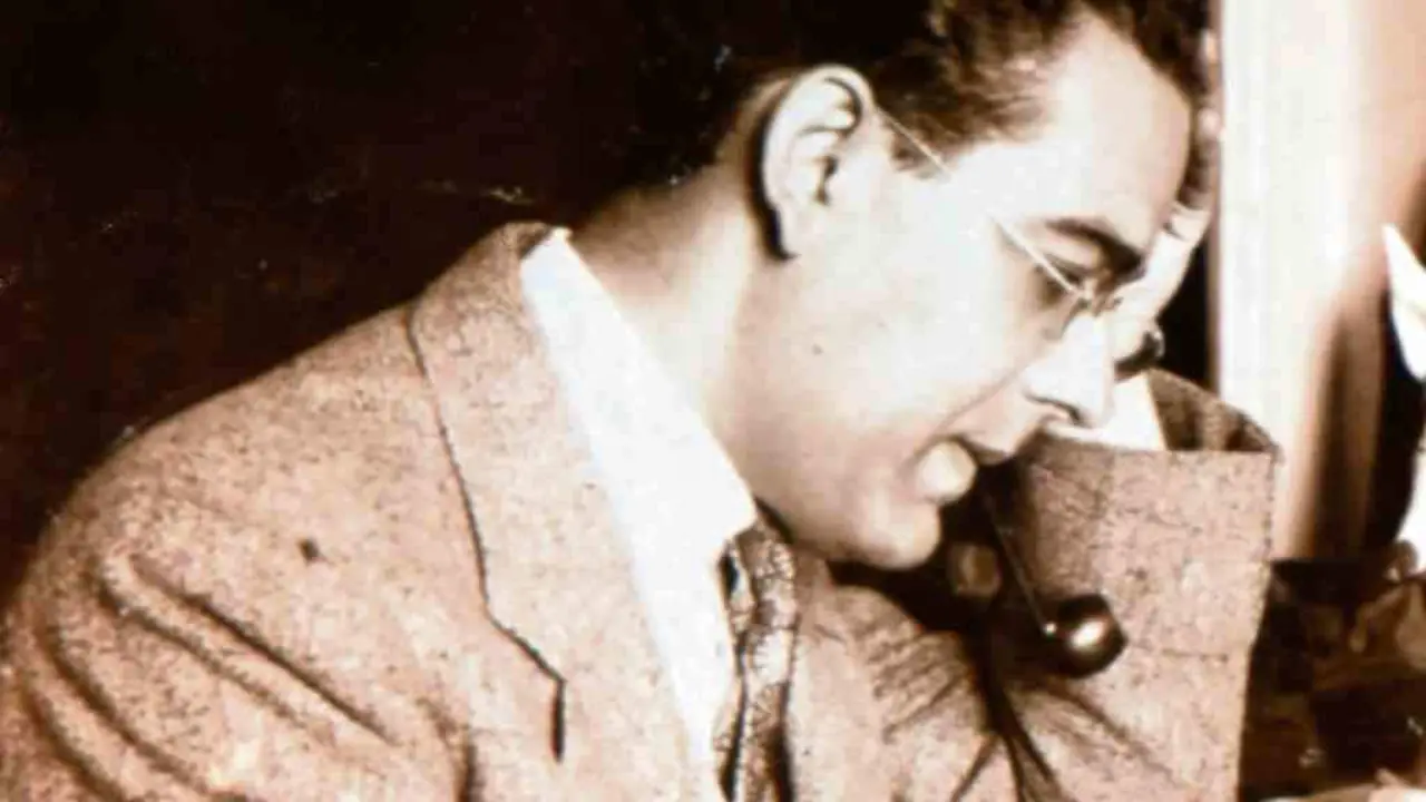 Pl&aacute;cido Castro na etapa como correspondente en Londres de 'El Pueblo Gallego', 1927.