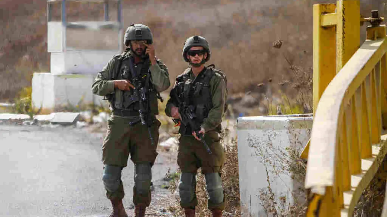 Soldados israel&iacute;s en Palestina. (Foto: Nasser Ishtayeh / Zuma Press / Contactophoto)