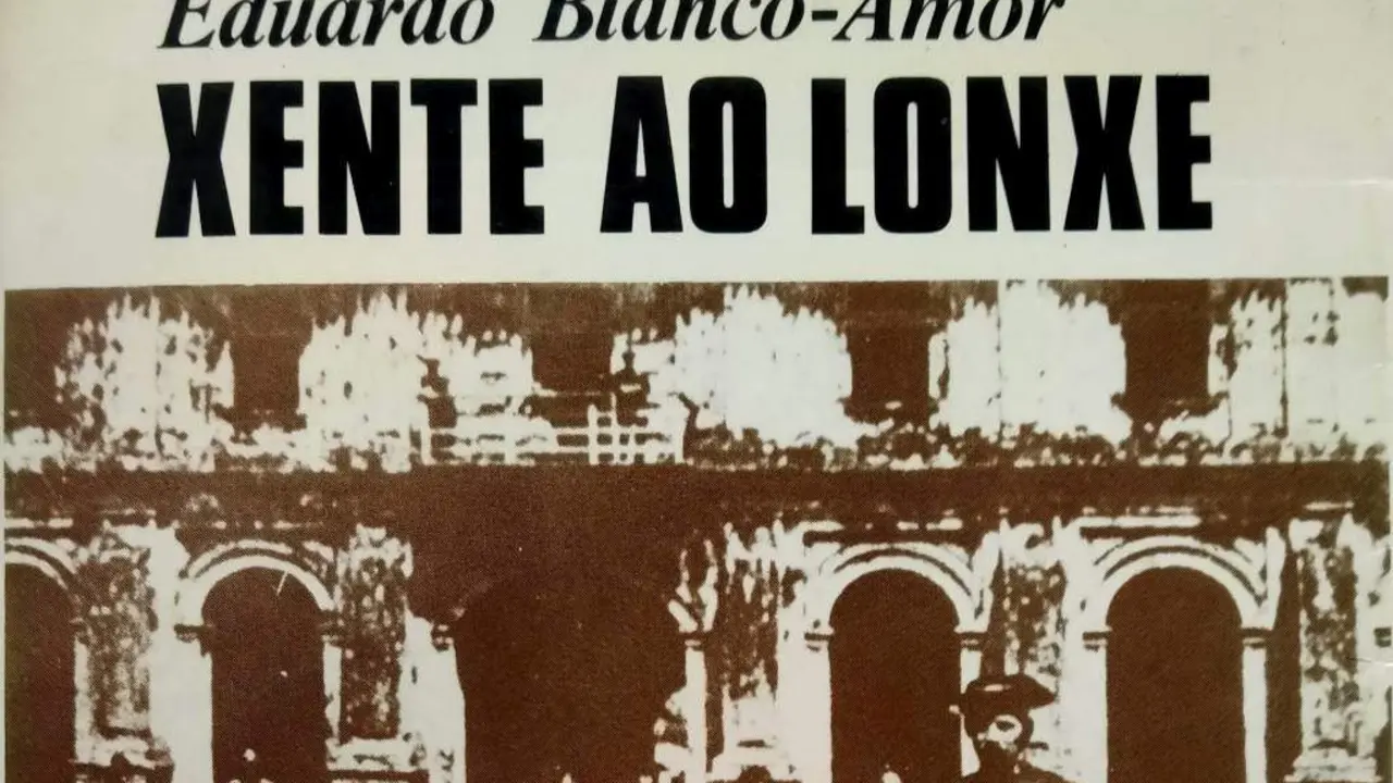 Detalle da capa de 'Xente ao lonxe'.