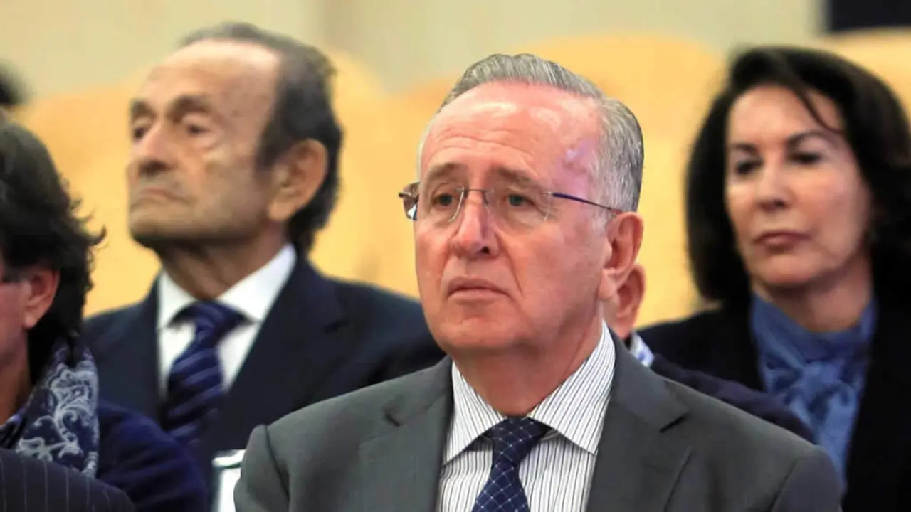 O antigo presidente do grupo Pescanova, Manuel Fern&aacute;ndez de Sousa, durante o xu&iacute;zo que decorreu en 2019 na Audiencia Nacional. (Foto: Pool)