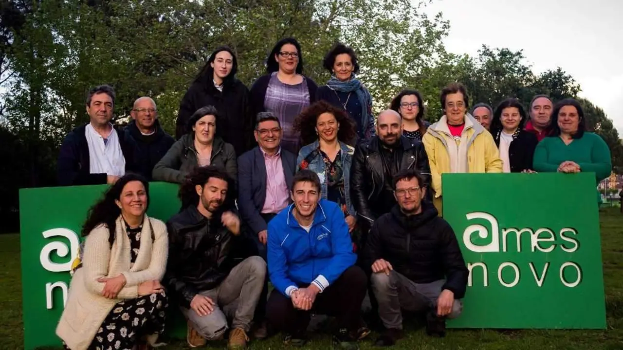 Candidatura de Ames Novo nos comicios de 2019, nos que obtivo un representante.