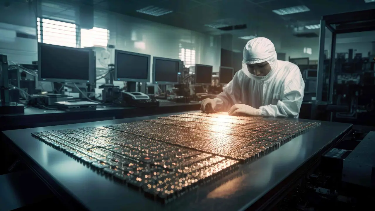 Fabricaci&oacute;n de semicondutores (Foto: N&oacute;s Diario).
